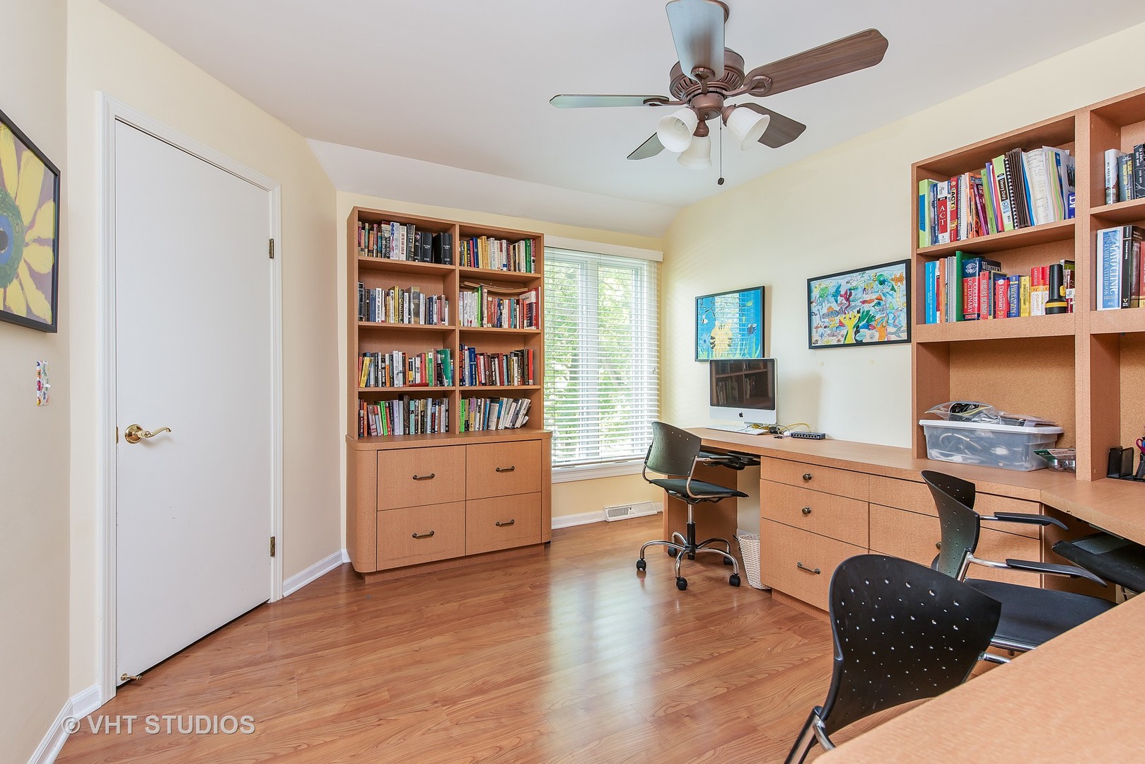 235 Maple Hill Road Glencoe, IL 60022 - Photo 24 of 35 a room with cabinets table chair and a window