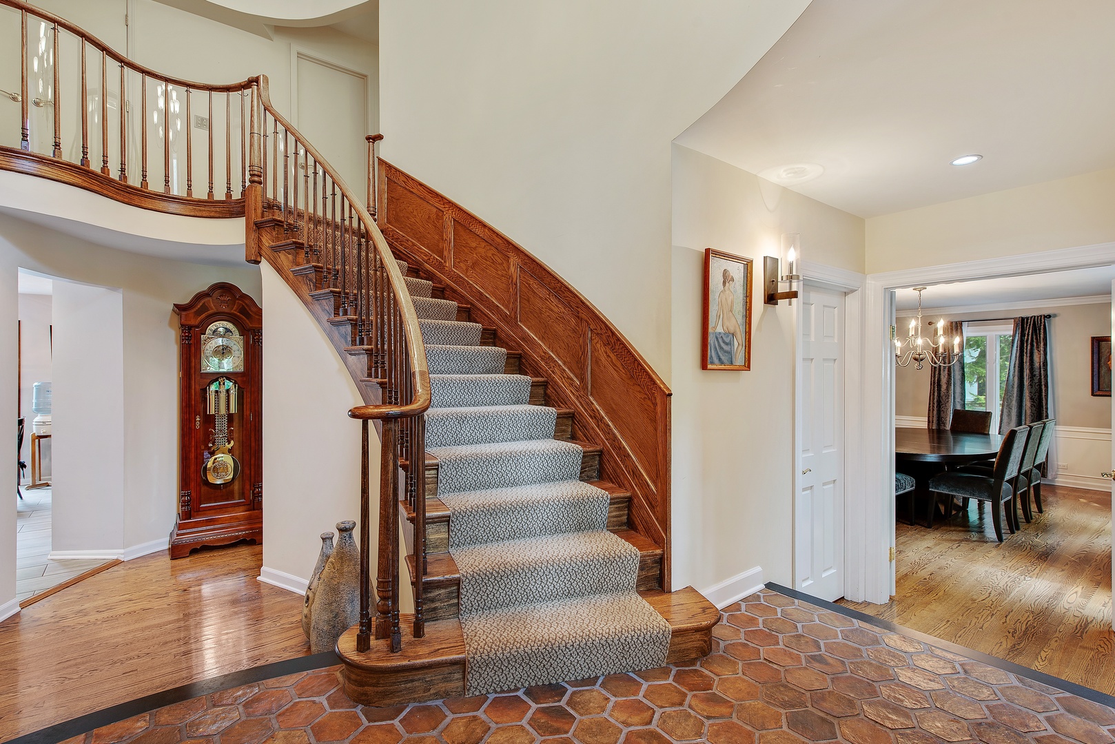 235 Maple Hill Road Glencoe, IL 60022 - Photo 34 of 35 a view of entryway and hall with wooden floor