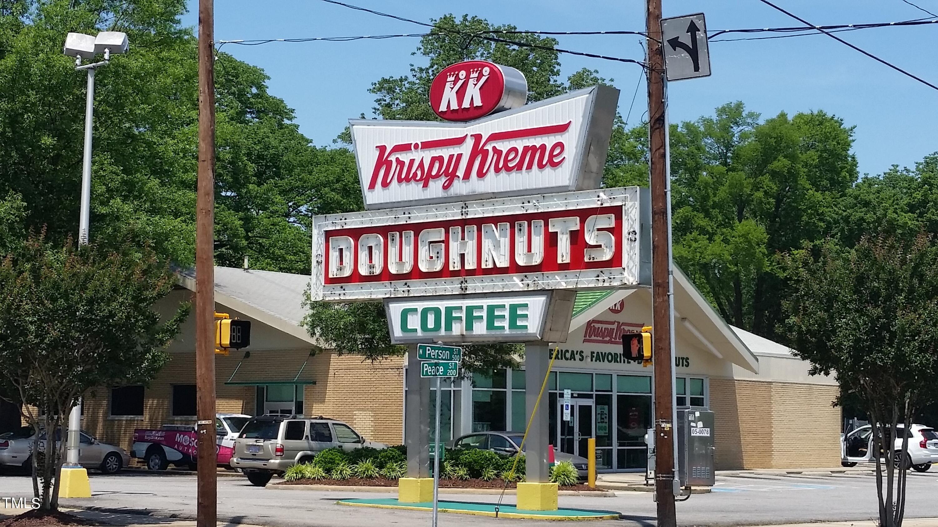 609 Frank Street Raleigh, NC 27604 - Photo 20 of 24 Walk to nearby neighborhood establishments like Raleigh's iconic Krispy Kreme.