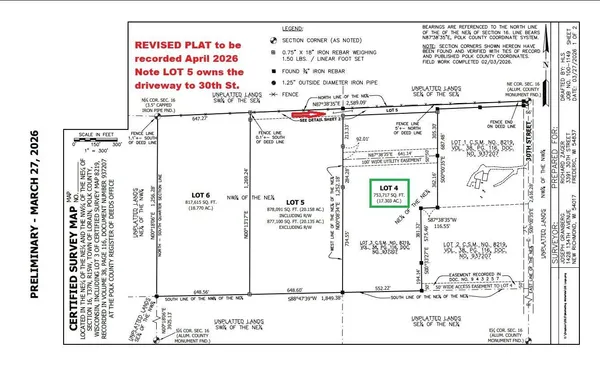 $154,000 | 3391 30th Street, Frederic, WI 54837