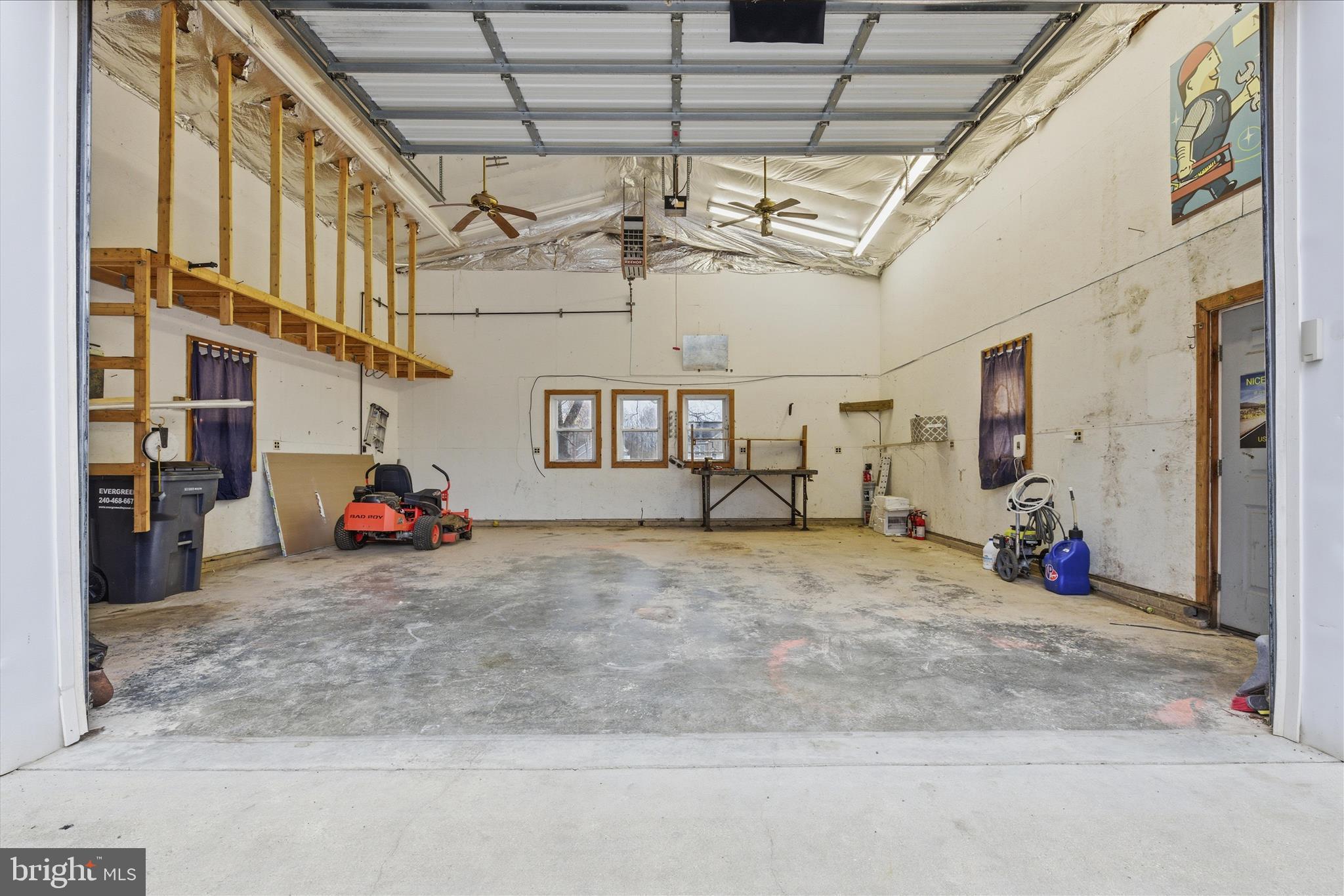 130 Cox Road Huntingtown, MD 20639 - Photo 34 of 41 a view of a garage