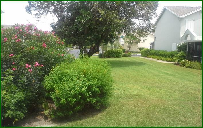 423 Waterside Circle Lake Worth, FL 33462 - Photo 19 of 21 a view of a backyard with garden