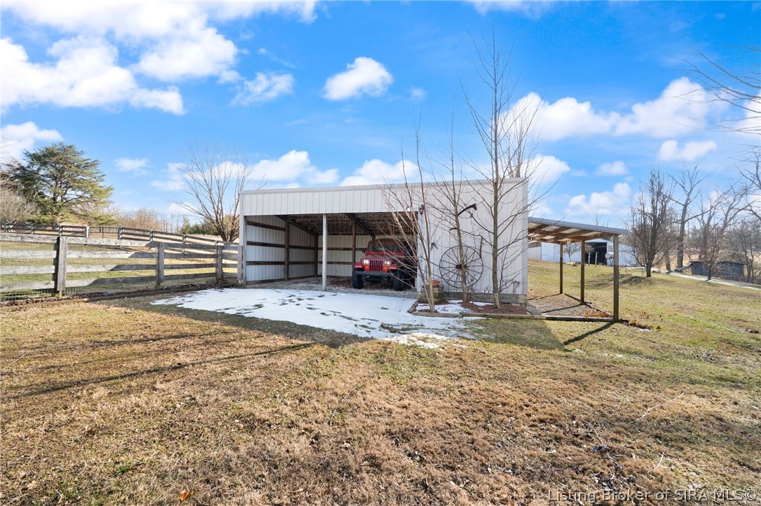 7368 West Relender Road Georgetown, IN 47122 - Photo 6 of 61 Additional barn with lean to!