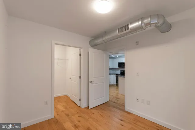 wooden floor in an empty room