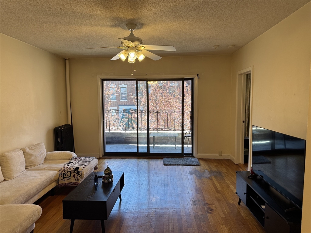 313 Summit Avenue, Unit 5 Boston, MA 02135 - Photo 2 of 13 a living room with furniture and a window