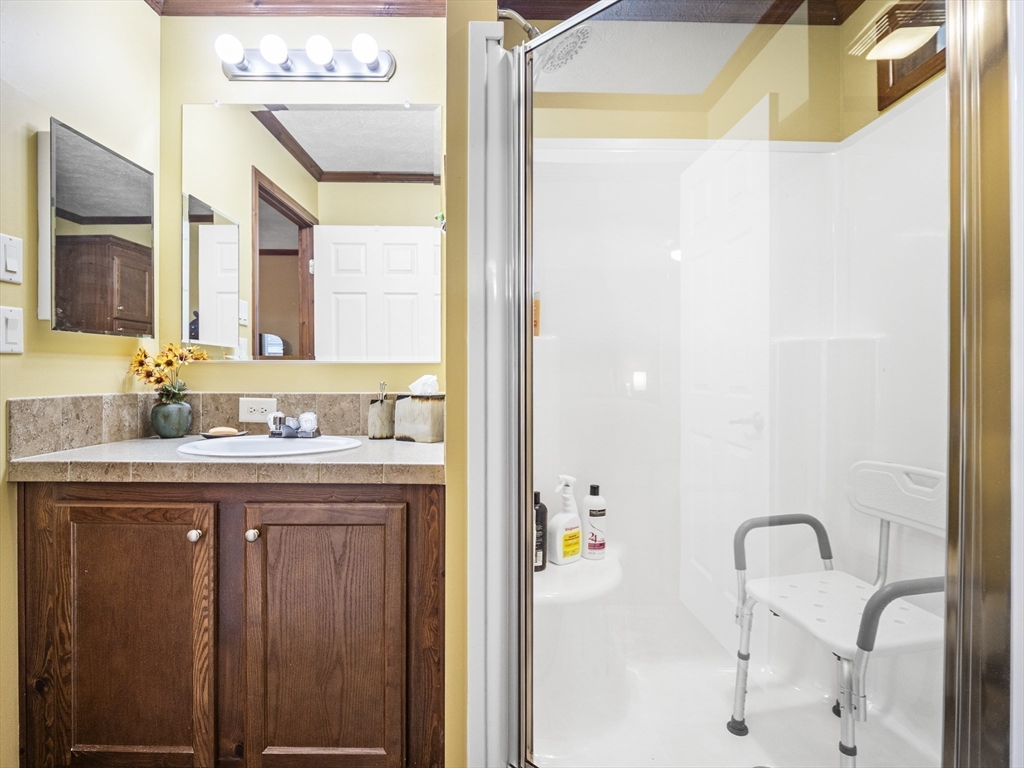 53 Ruby Road Gardner, MA 01440 - Photo 31 of 40 a bathroom with a sink and a mirror