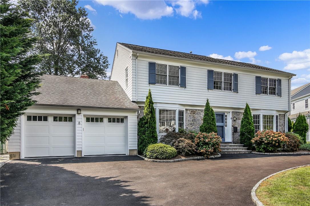 front view of a house with a porch