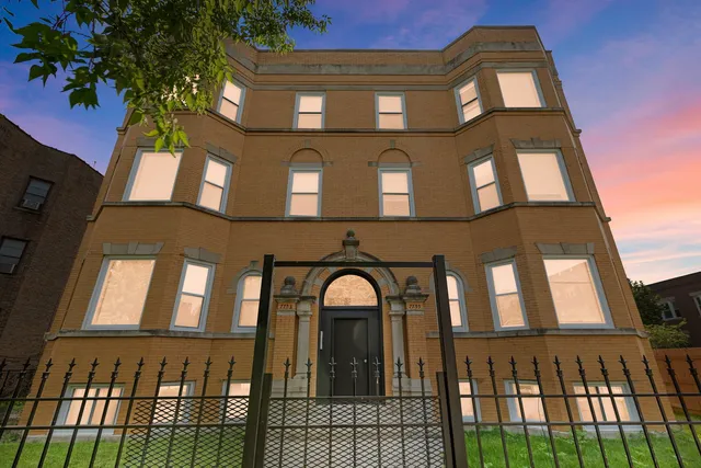 a view of a large building