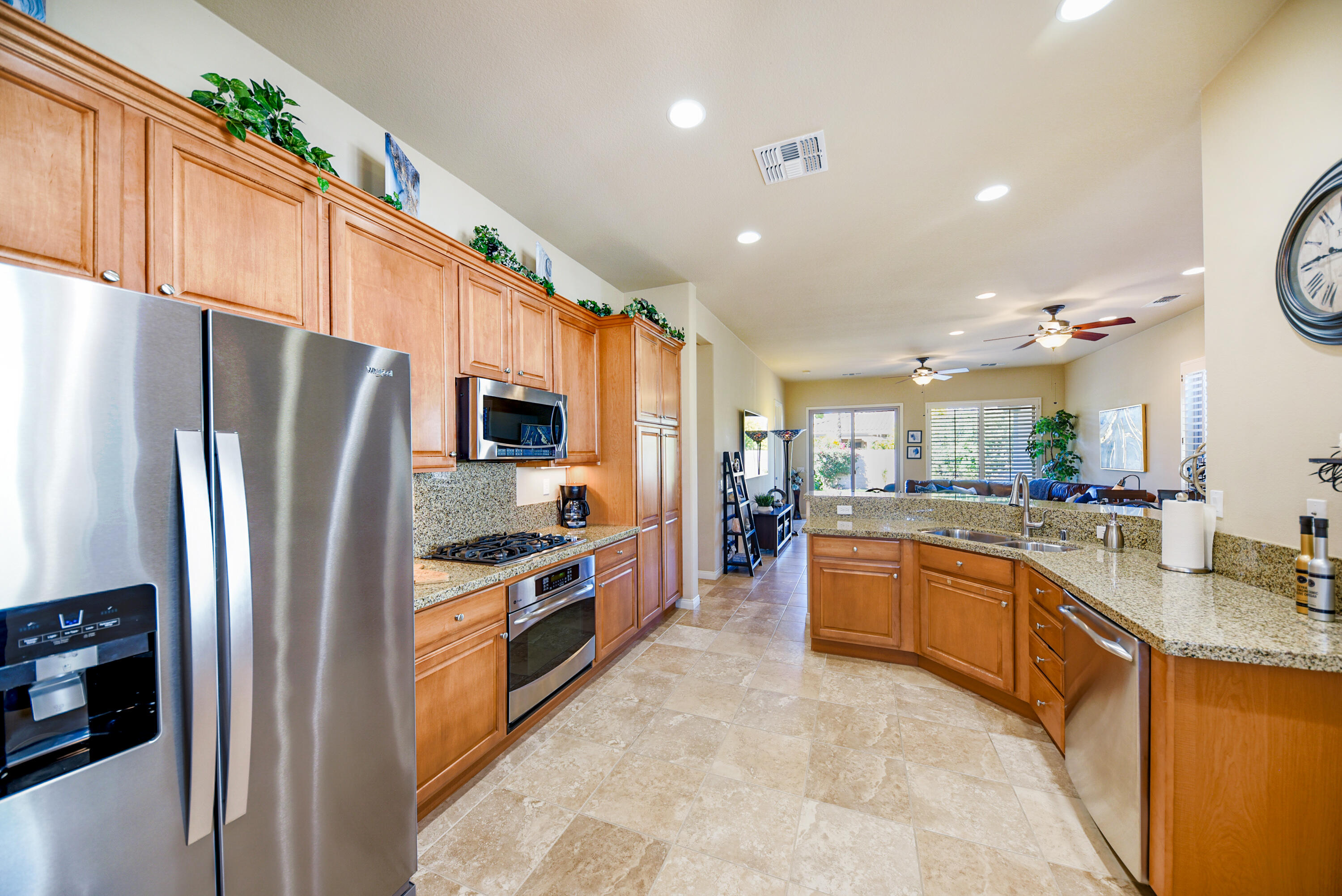 81602 Avenida Alturas Indio, CA 92203 - Photo 13 of 31 a large kitchen with stainless steel appliances lots of counter space