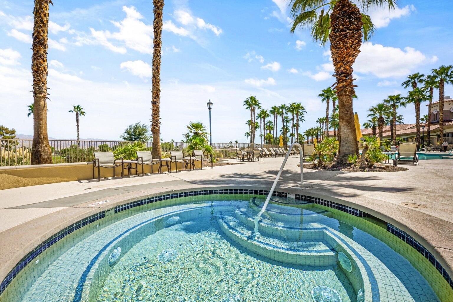 81602 Avenida Alturas Indio, CA 92203 - Photo 27 of 31 a swimming pool with outdoor seating and yard