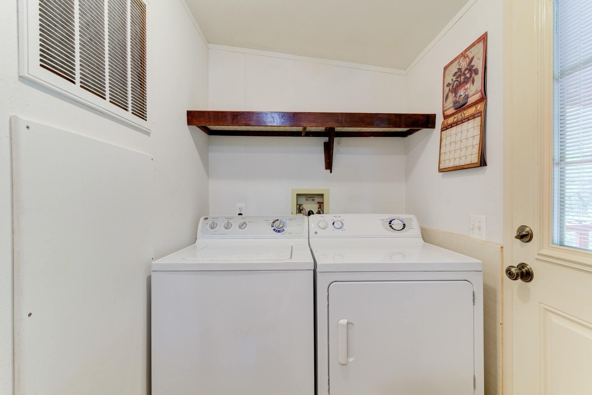 1577 Carroll Road Goodview, VA 24095 - Photo 17 of 40 a utility room with dryer and washer