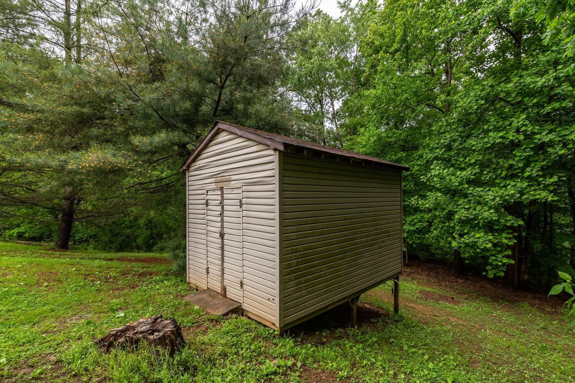 1577 Carroll Road Goodview, VA 24095 - Photo 34 of 40 a view of a back yard of the house