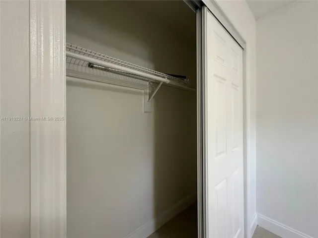 a view of closet
