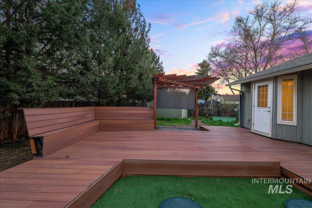 11457 Alejandro Street Boise, ID 83709 - Photo 29 of 42 Deck featuring a fenced backyard