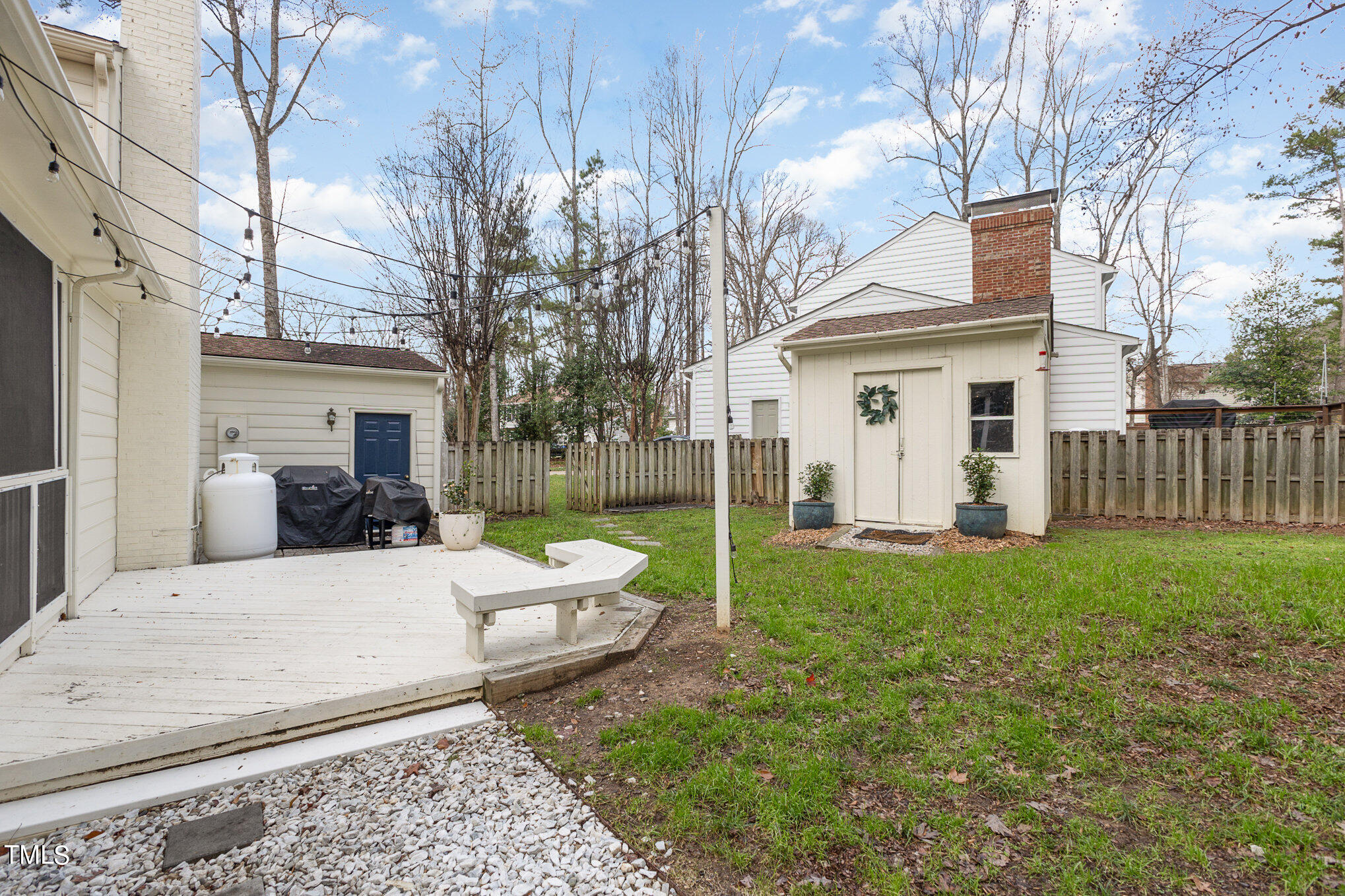 4324 Hickory Ridge Drive Raleigh, NC 27609 - Photo 29 of 34 a view of a house with backyard
