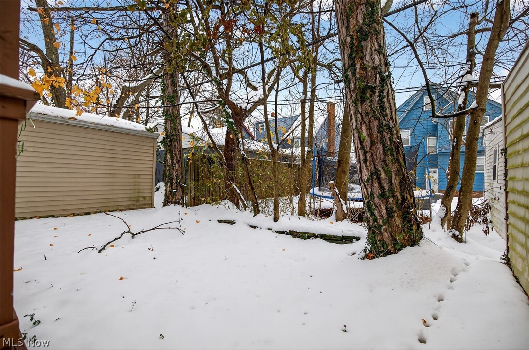 3498 Bainbridge Road Cleveland Heights, OH 44118 - Photo 5 of 50 View of yard layered in snow