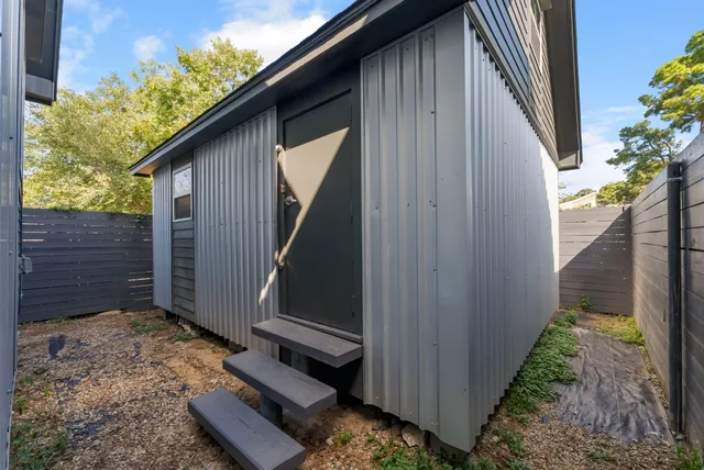 a view of a livingroom with white walls