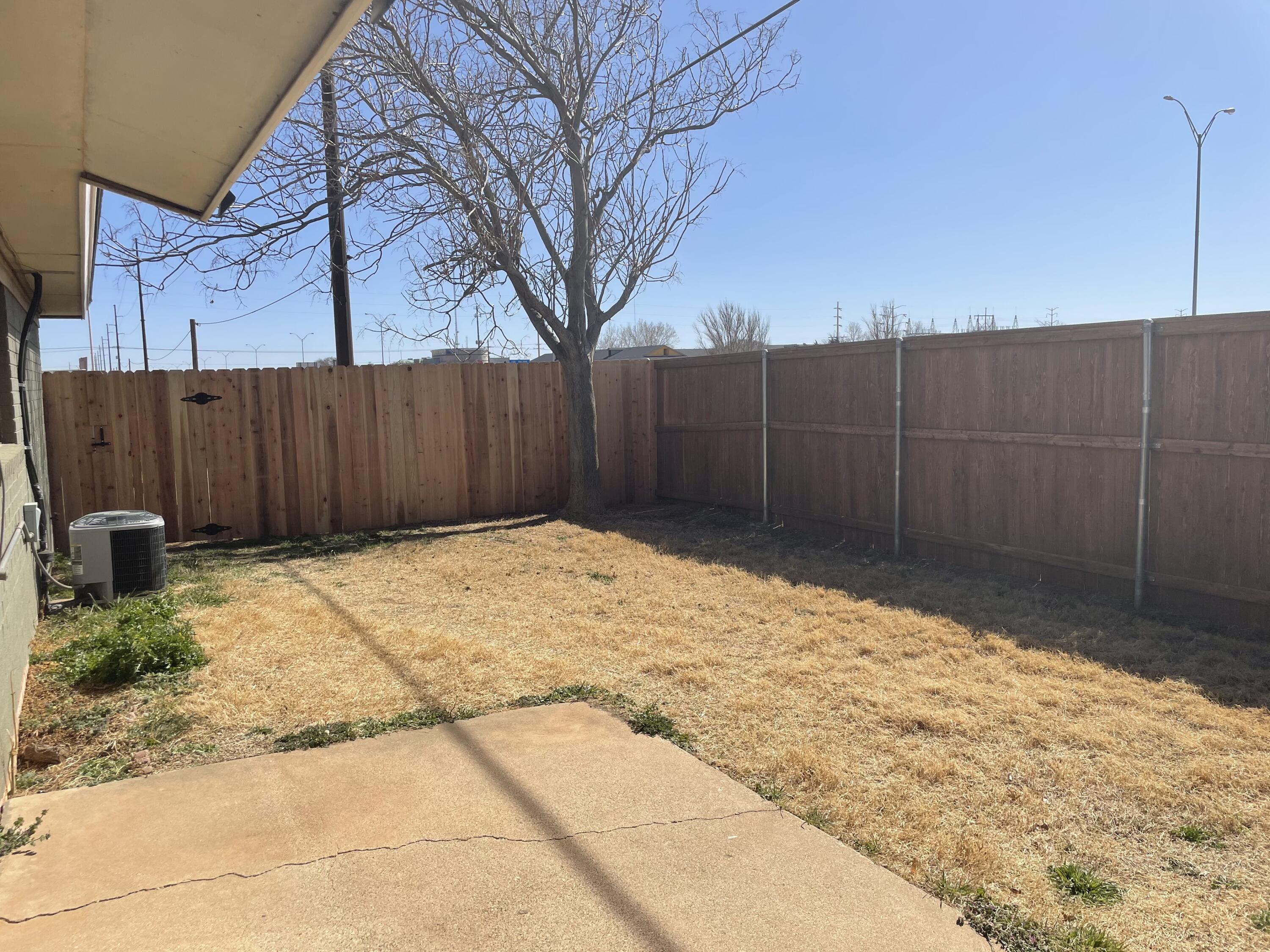 6917 Fremont Avenue Lubbock, TX 79413 - Photo 9 of 9 a view of a backyard