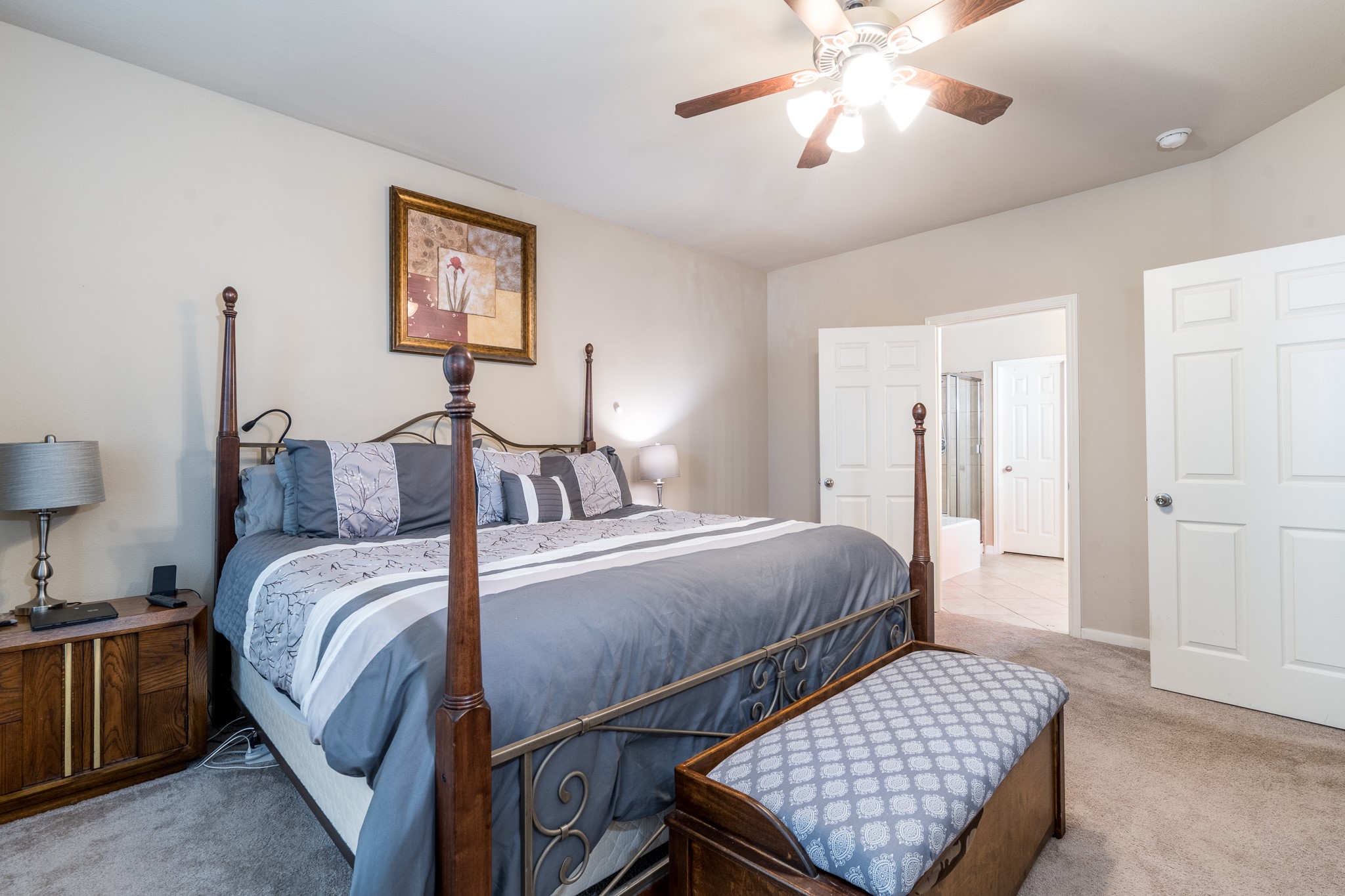 907 Colorado Springs Court Spring, TX 77373 - Photo 14 of 34 The primary bedroom.