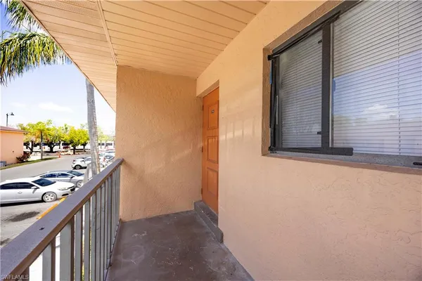 a view of balcony