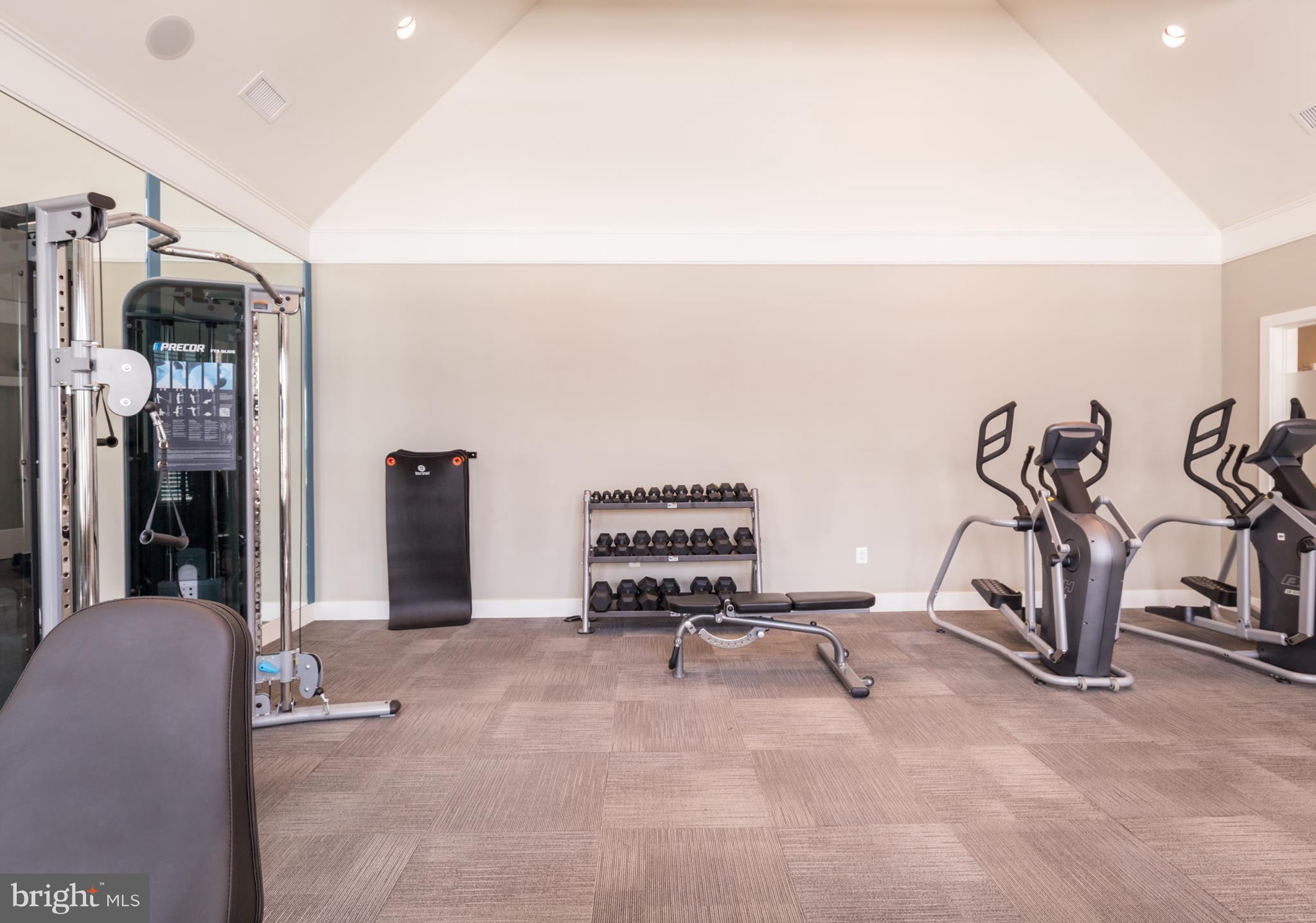 902 Ramble Run Road Middle River, MD 21220 - Photo 10 of 30 a view of a room with gym equipment