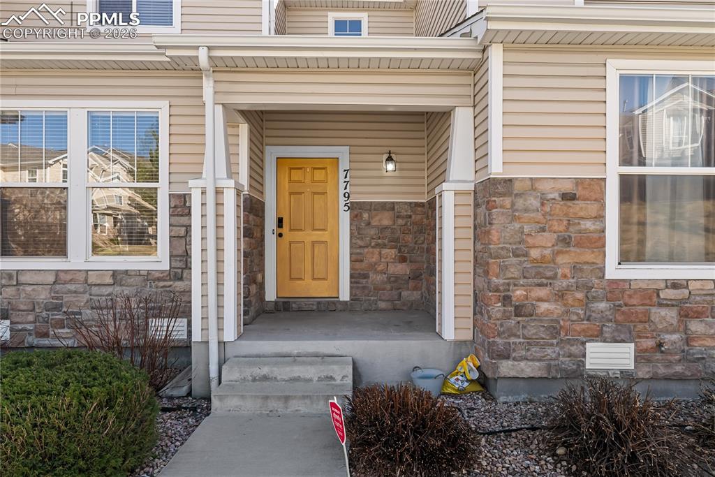 7795 Sandy Springs Point Fountain, CO 80817 - Photo 2 of 36 a view of entrance front of house
