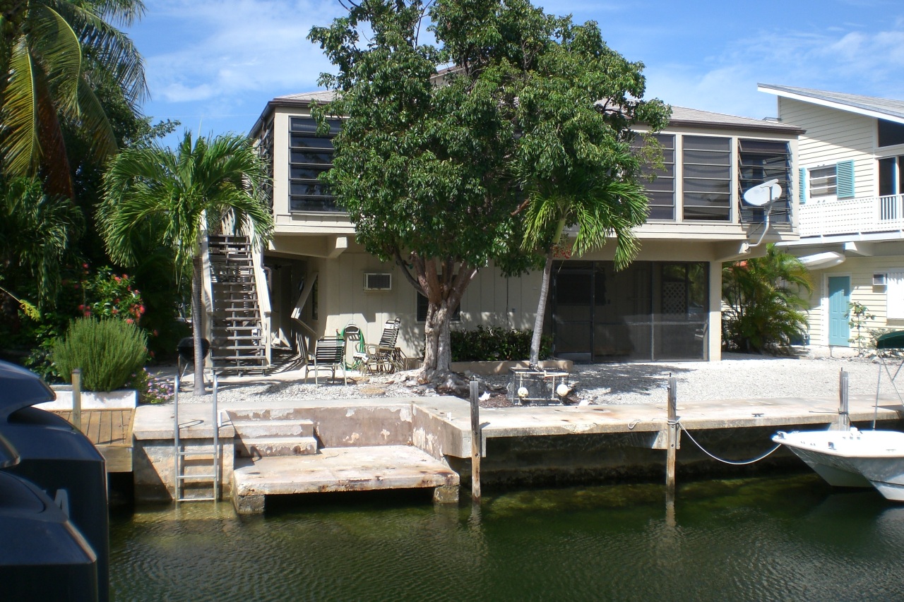 28542 Maracaibo Road Summerland Key, FL 33042 - Photo 2 of 16 Back of house, canal view