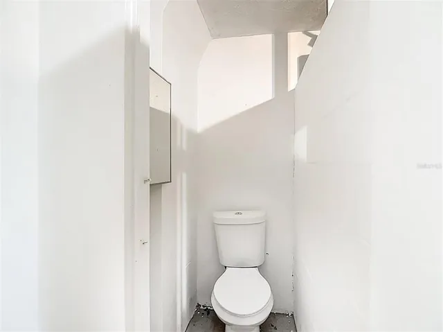 a view of a storage and utility room