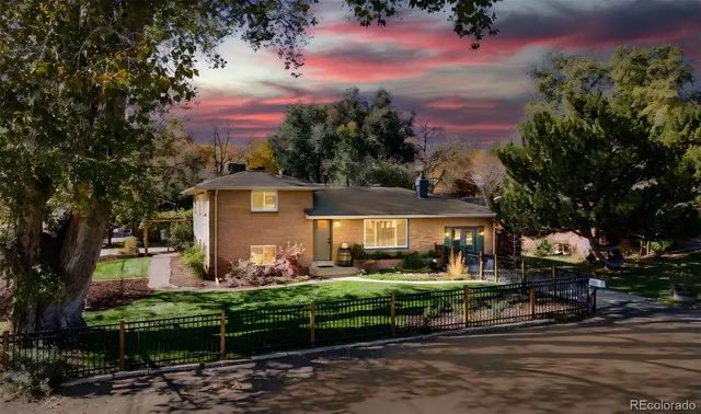 front view of house with a yard