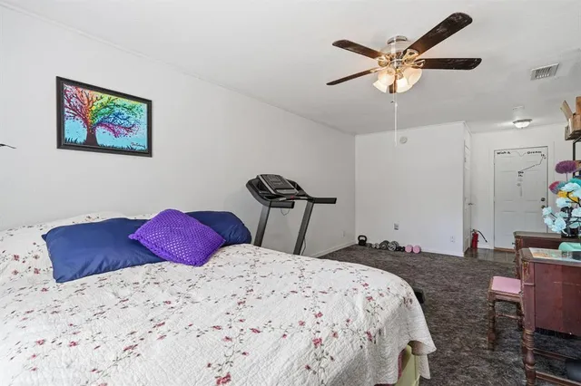 a house view with a outdoor space