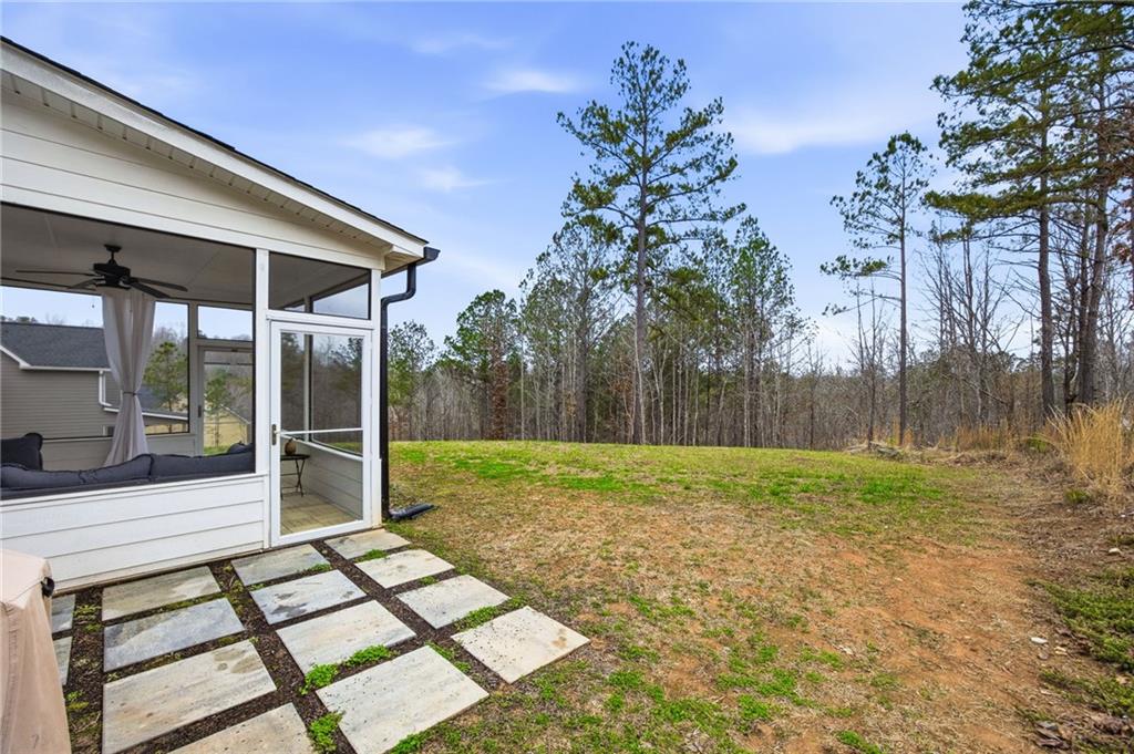 238 Observation Pointe Dallas, GA 30132 - Photo 33 of 41 a backyard of a house with lots of green space