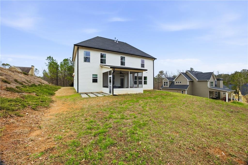 238 Observation Pointe Dallas, GA 30132 - Photo 34 of 41 a front view of a house with a yard