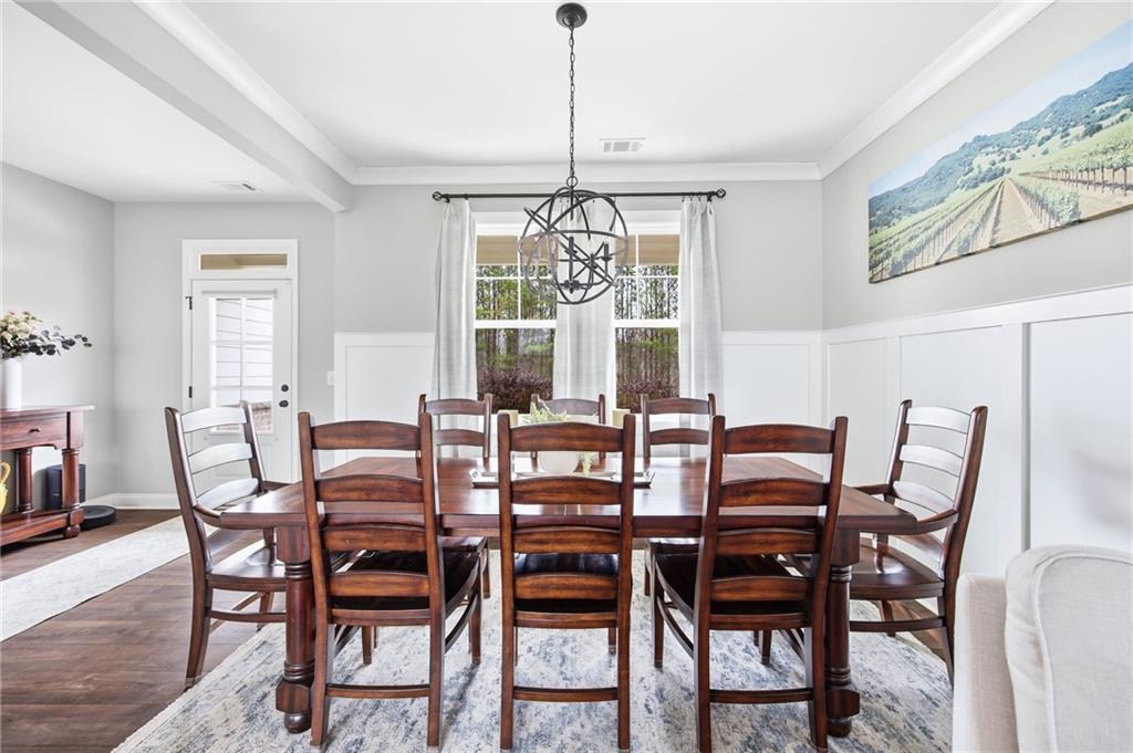 238 Observation Pointe Dallas, GA 30132 - Photo 8 of 41 a view of a dining room with furniture window and outside view