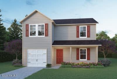 107 West Sater Street Pinetops, NC 27864 - Photo 2 of 28 Artist rendering for illustrative purposes only. Actual home, features, colors, materials, landscaping, and finishes may vary.