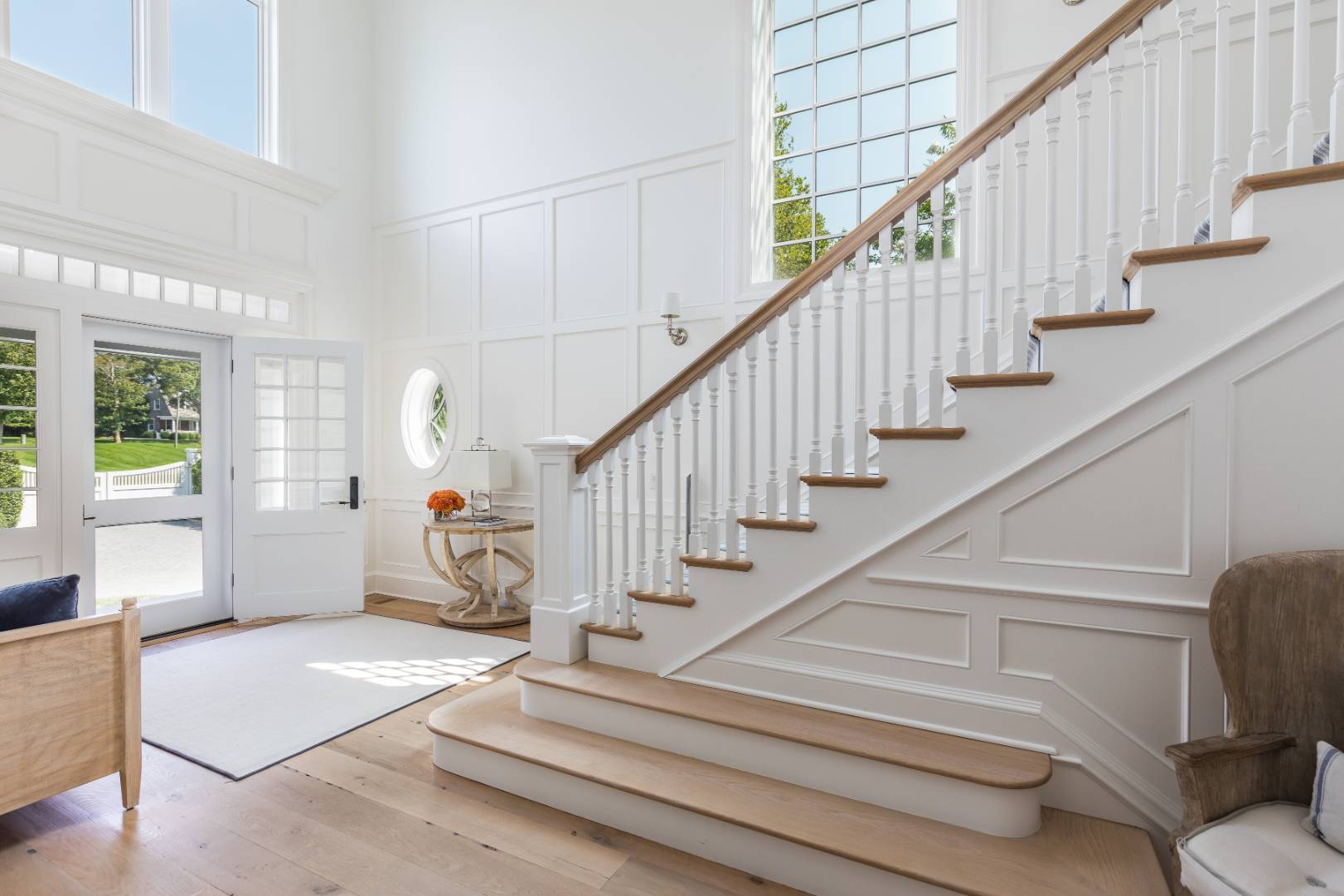 95 Egypt Lane East Hampton, NY 11937 - Photo 2 of 37 a view of entryway and hall with wooden floor