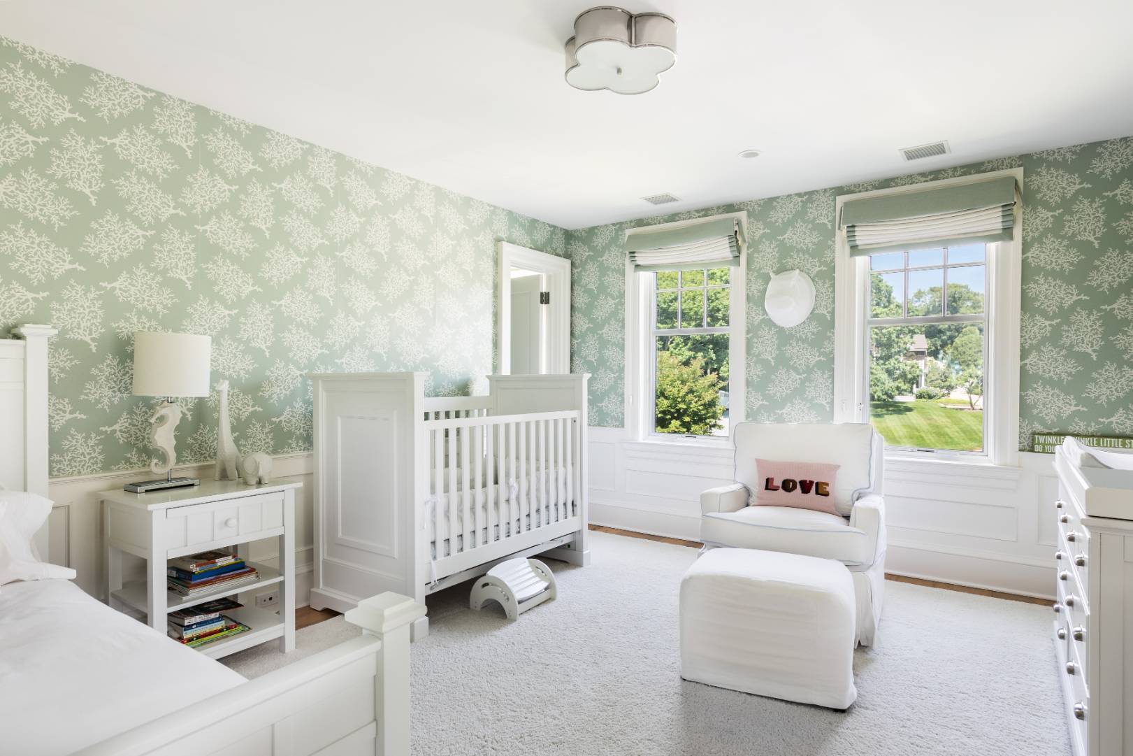 95 Egypt Lane East Hampton, NY 11937 - Photo 22 of 37 a bedroom with furniture and a large window