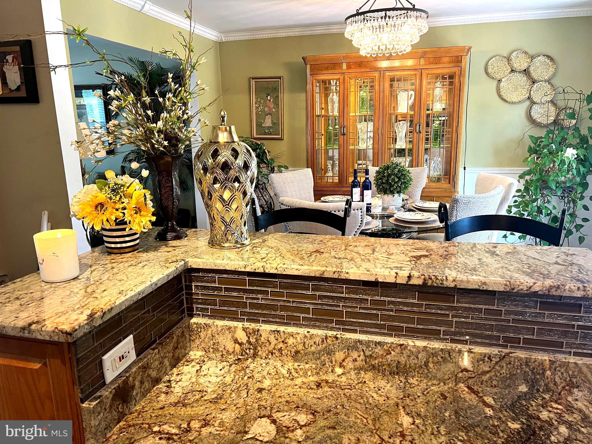 8605 Daytona Road Rosedale, MD 21237 - Photo 11 of 66 VIEW FROM KITCHEN TO DINING ROOM
