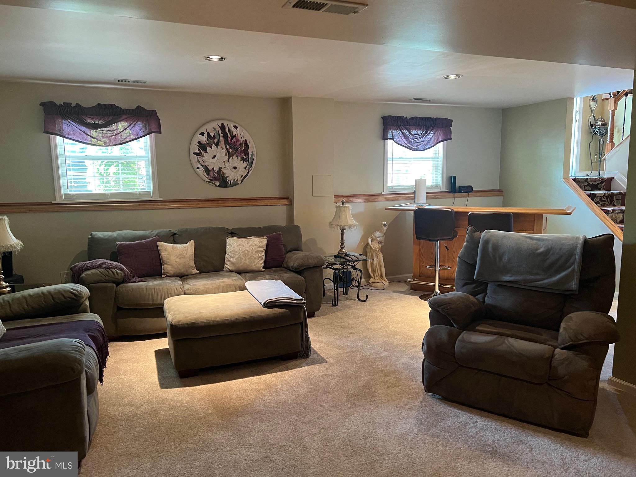 8605 Daytona Road Rosedale, MD 21237 - Photo 53 of 66 LARGE LOWER LEVEL FAMILY ROOM