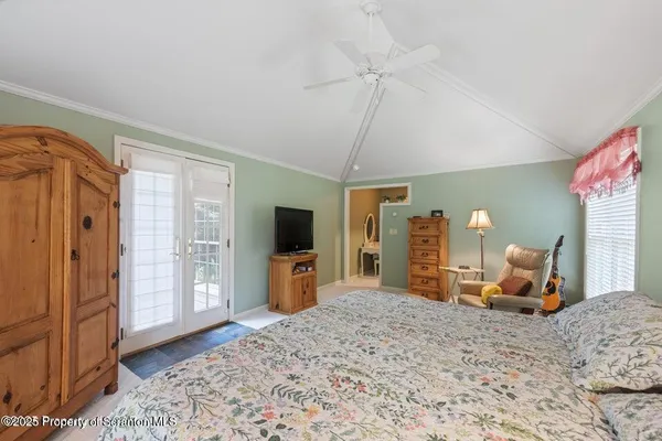 a view of a walk in closet