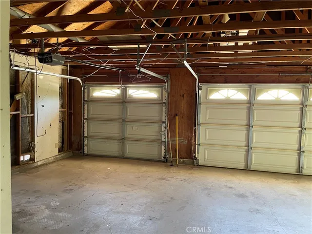 a view of a room with an empty space