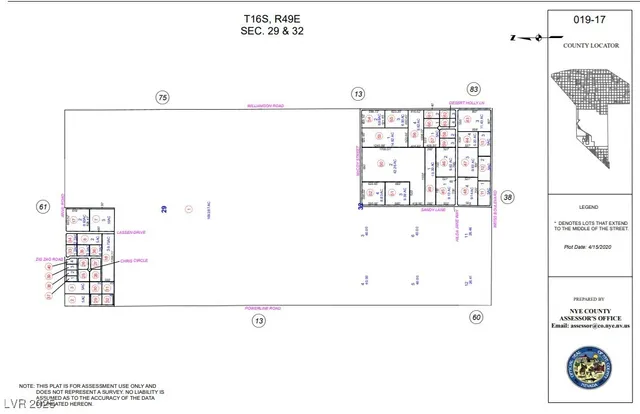 $16,000 | 129 Power Line Road, Amargosa Valley, NV 89020