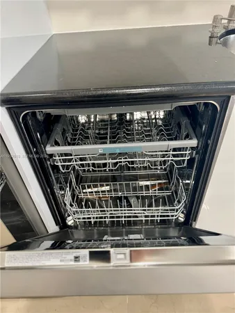 a close view of utility room