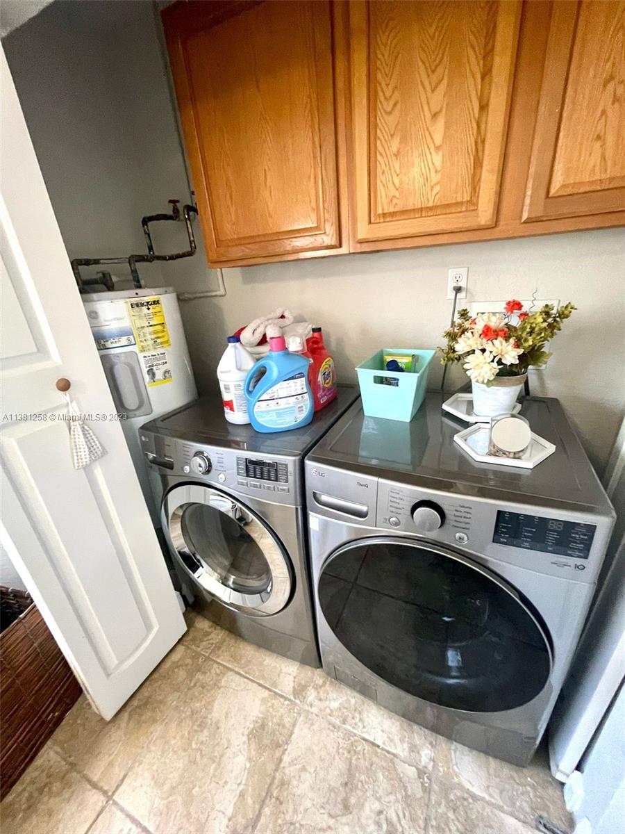 25305 Southwest 124th Court Homestead, FL 33032 - Photo 19 of 39 a utility room with dryer and washer