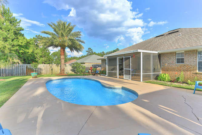 224 Shipwreck Road Santa Rosa Beach, FL 32459 - Photo 31 of 38 a view of outdoor space yard and swimming pool