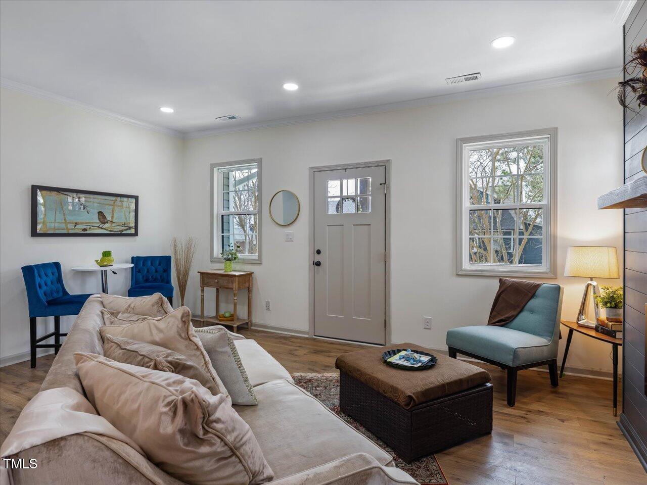 611 Dunbar Street Durham, NC 27701 - Photo 10 of 28 a living room with furniture and a window