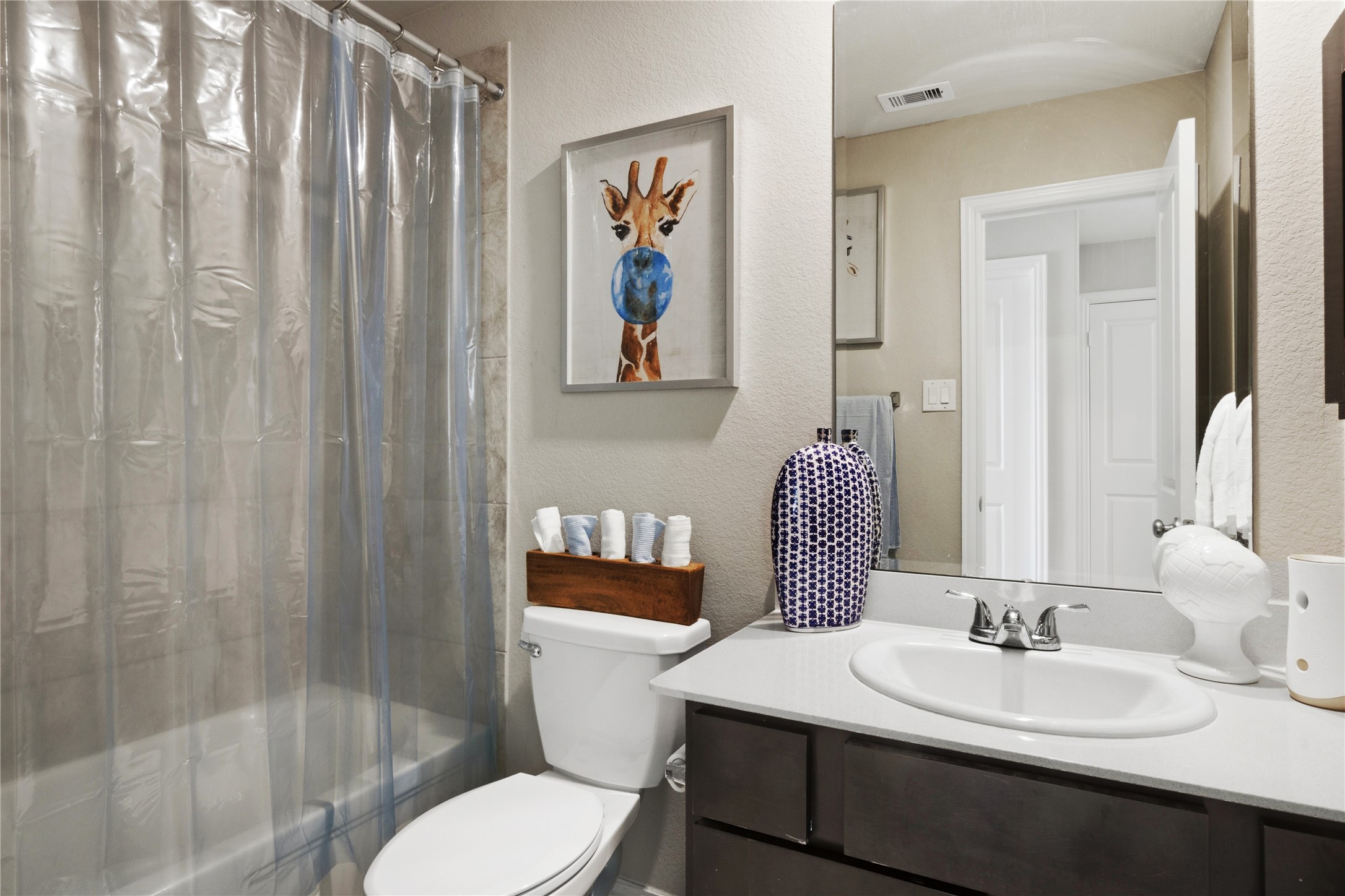 1815 Ryon Falls Drive Richmond, TX 77469 - Photo 20 of 24 a bathroom with a sink a toilet and shower
