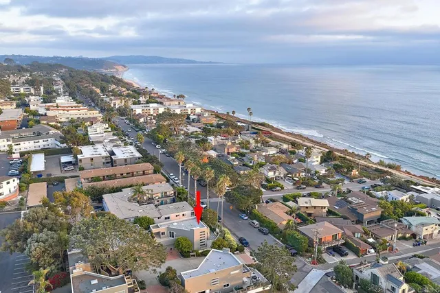 a view of city and swimming pool