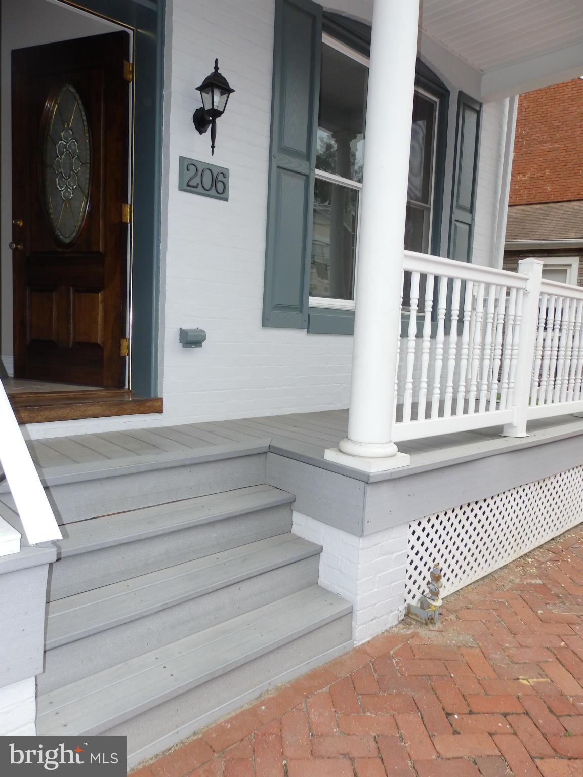 206 Center Street Frederick, MD 21701 - Photo 24 of 30 Composite board, vinyl clad front porch