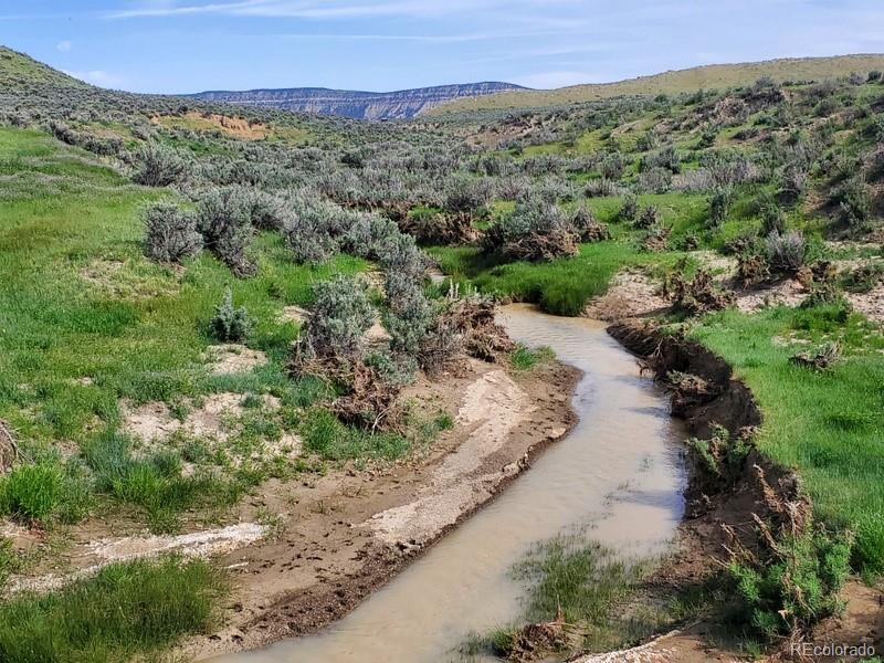 45 County Road Hamilton, CO 81638 - Photo 10 of 11 an aerial view of a forest with mountains