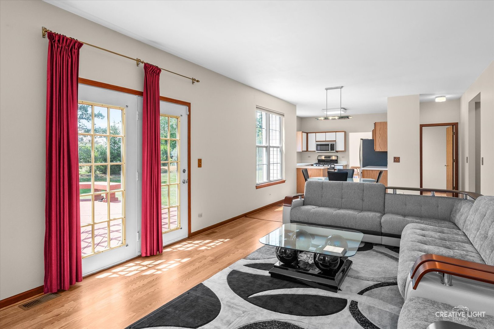 1348 Amaranth Drive Naperville, IL 60564 - Photo 14 of 34 a living room with furniture and a large window